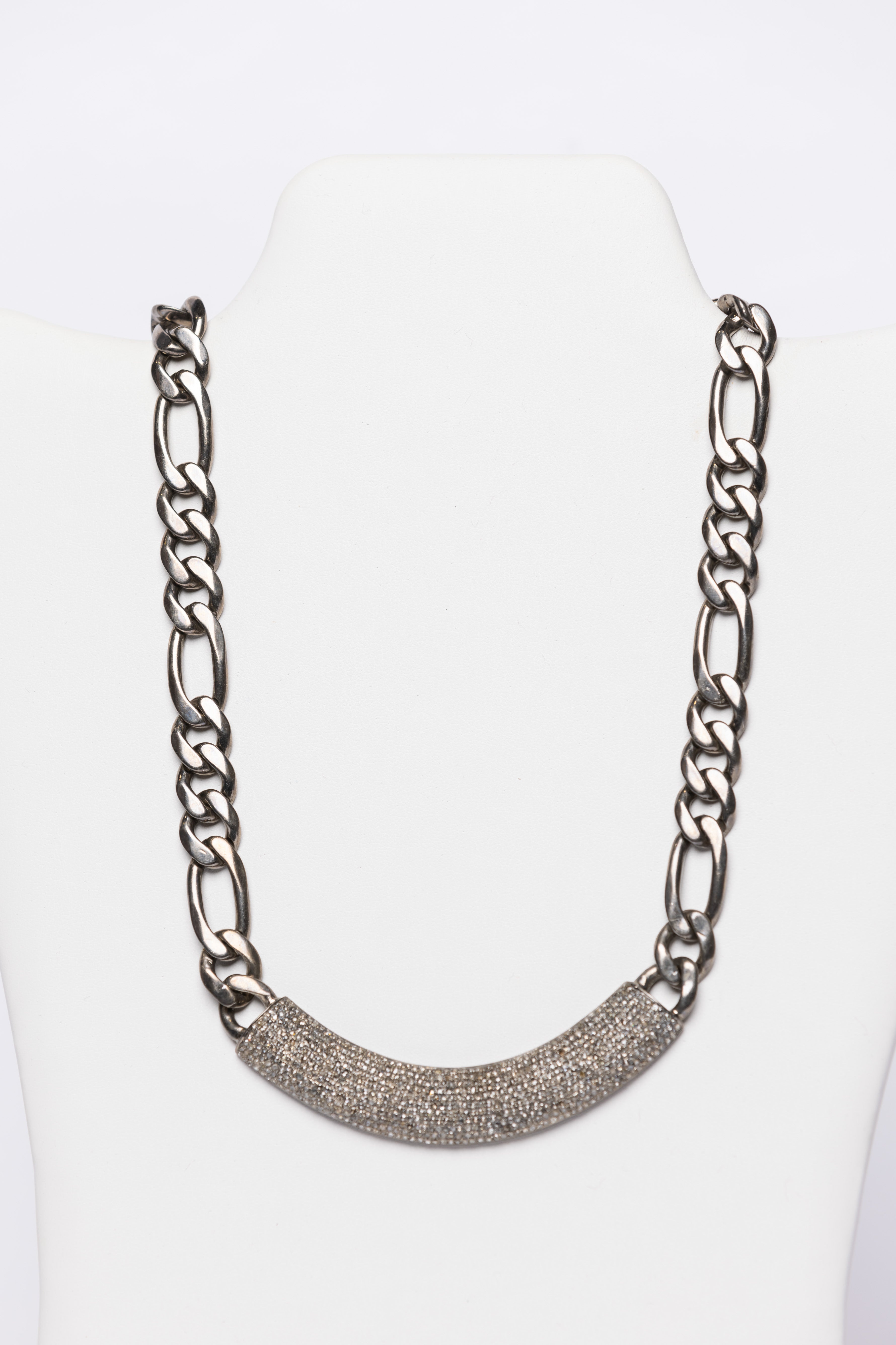 Pave Diamond Necklace