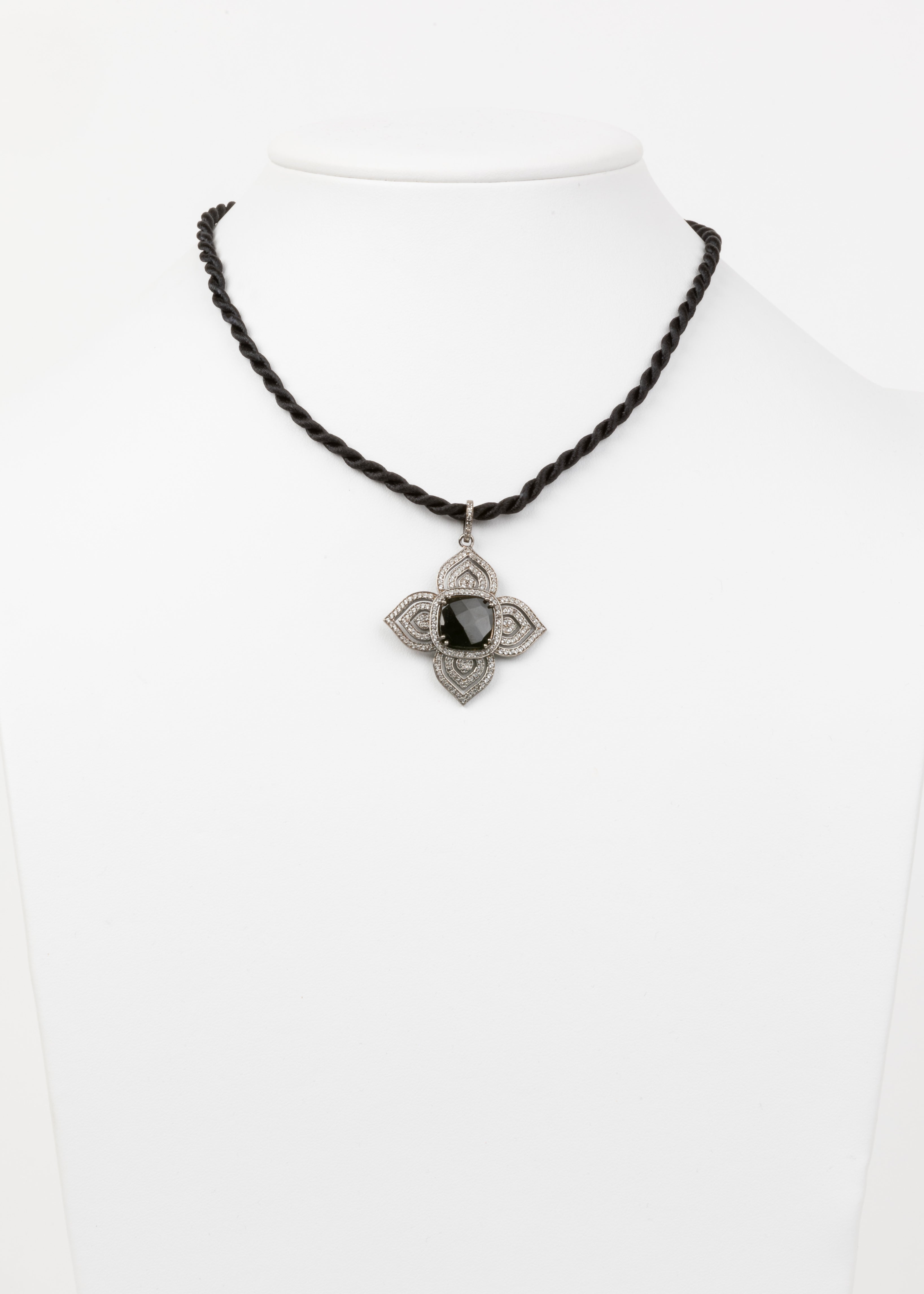 Black Onyx and White Topaz
