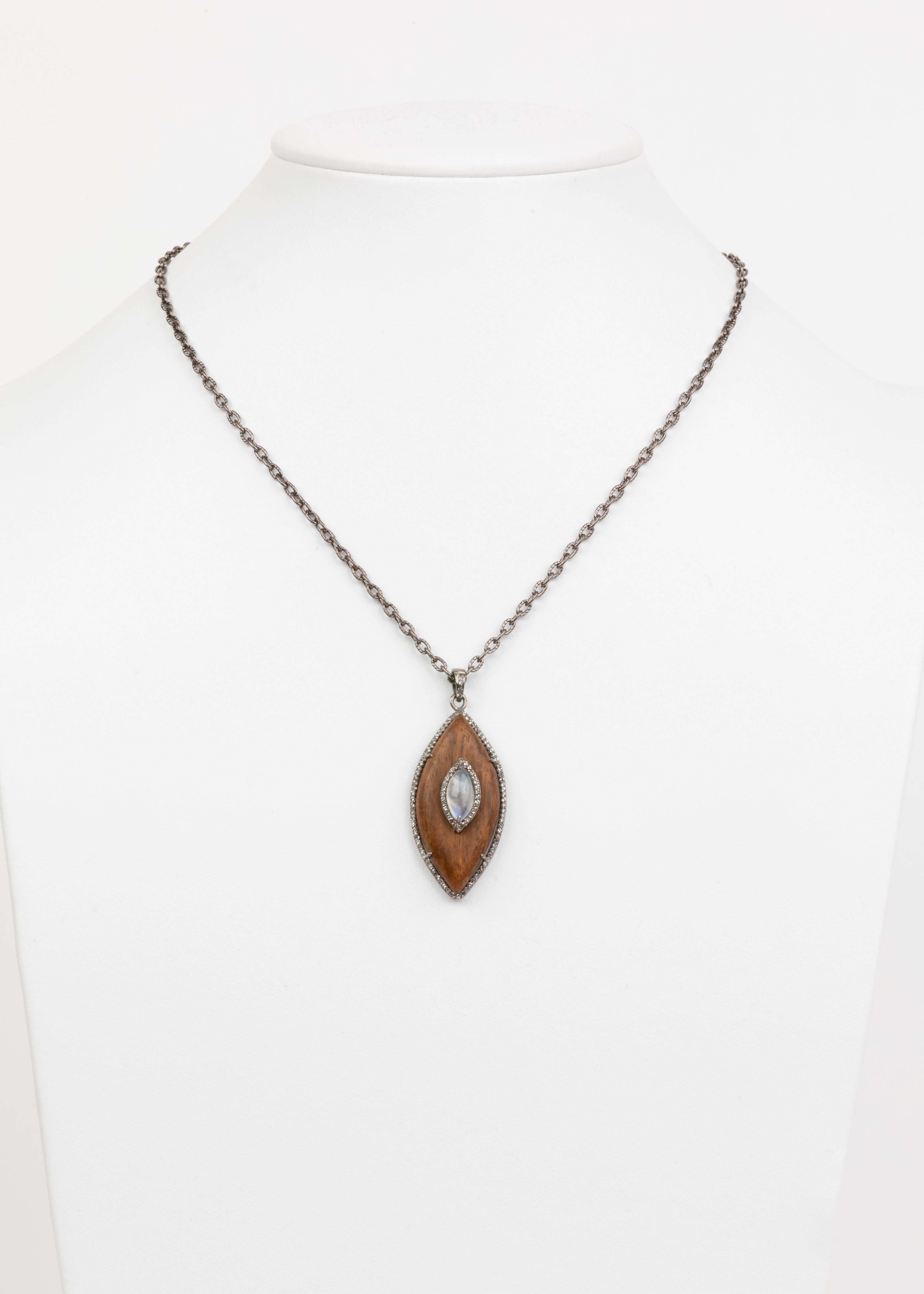 Moonstone and White Topaz