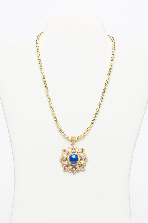 Gold and Lapis Necklace