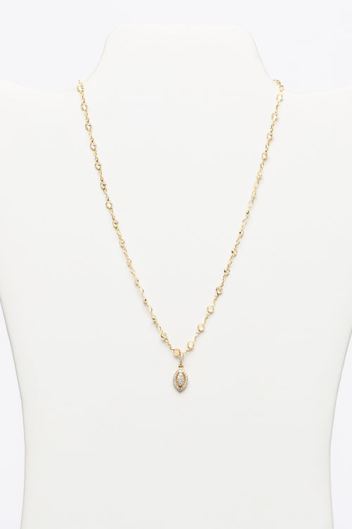 Pave Diamond Necklace