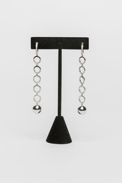 Diamond Dangle Earring