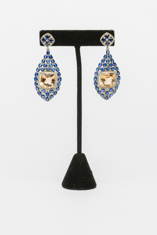 Sapphire Earrings