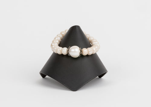 Pave Diamond, Pearl, Mystic Moonstone