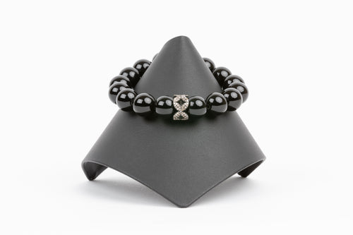 Pave Diamond, Black Onyx