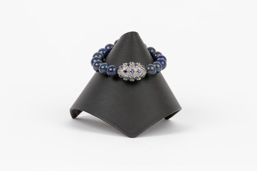 Lapis, Iolite Bracelet