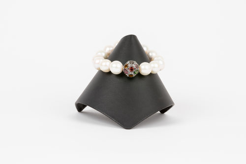 Pearl, Multi Gemstone Bracelet