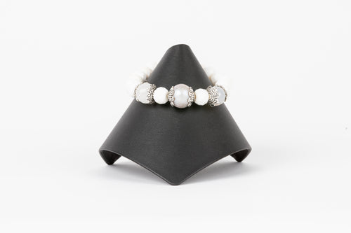 Pearl, Agate Bracelet