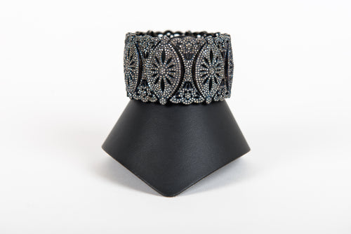 Pave Diamond Detail Cuff